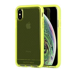 Case for iPhone X/XS, Neon Yellow